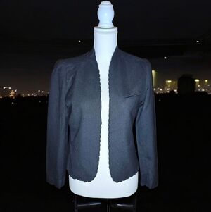 Sasson Vintage 80s Black Blazer size 12